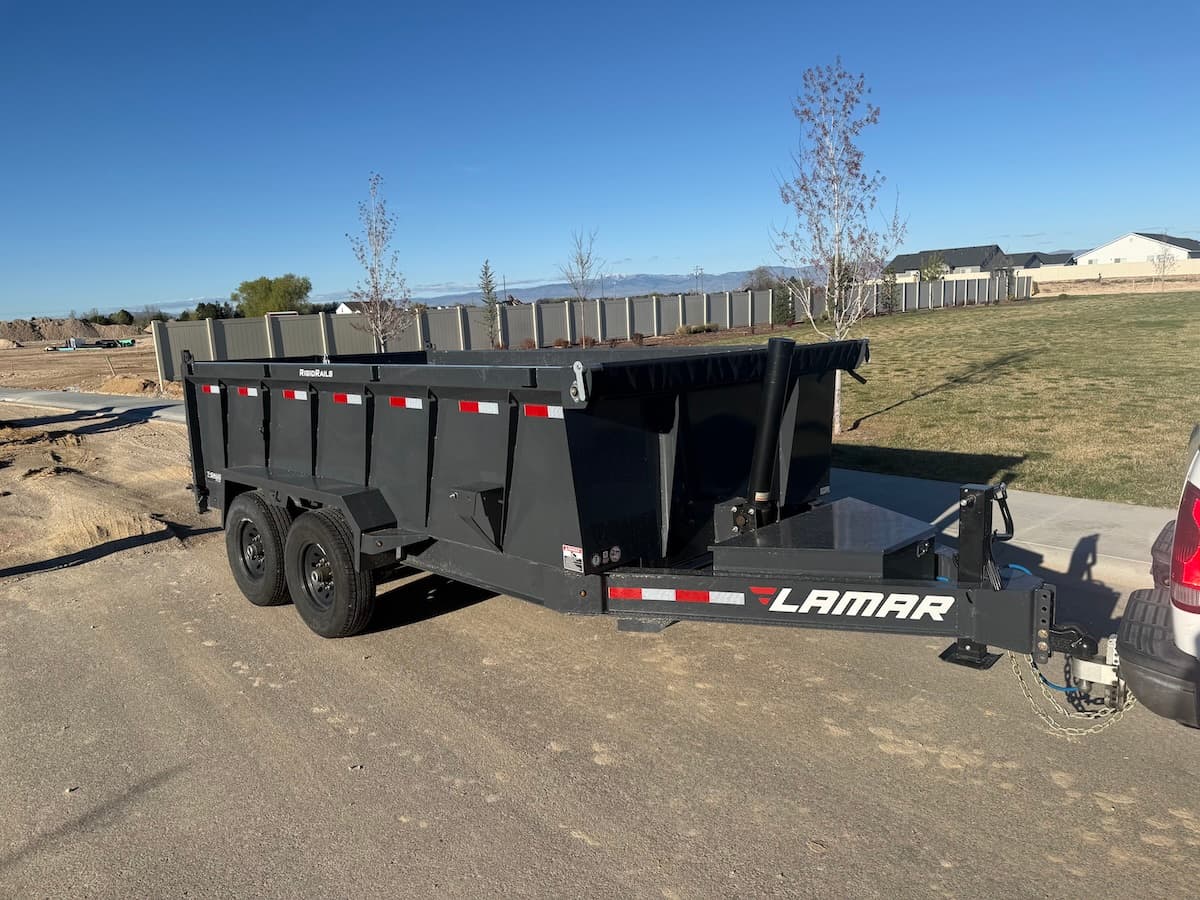 Small Dump Trailer